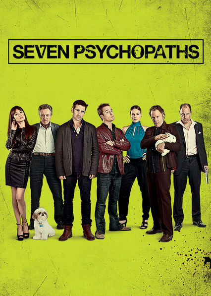 Seven Psychopaths Movie Poster